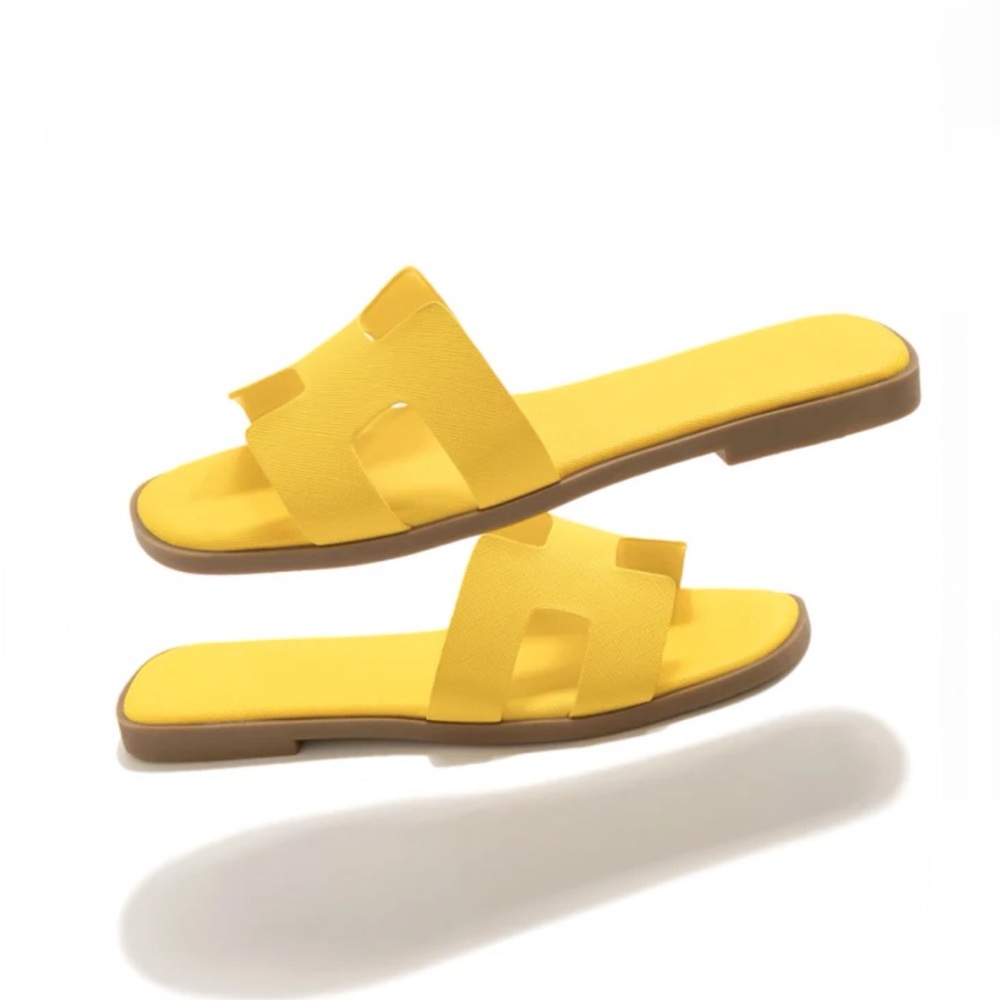 Yellow Sandals - Picture 3 of 10